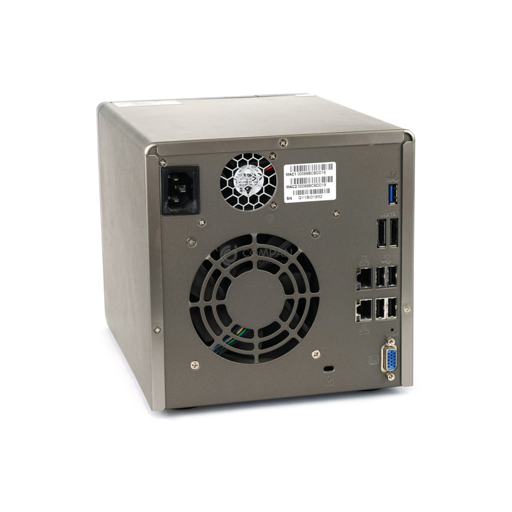 QNAP  TS-459 PRO II 4-BAY LFF NAS SERVER 6TB SATA 3X 2TB